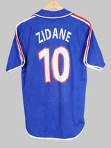 2000/01 France Home Shirt Zidane #10 Special Edition (S)