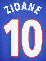 France Home Shirt 2000/1 Zidane 10 (L)