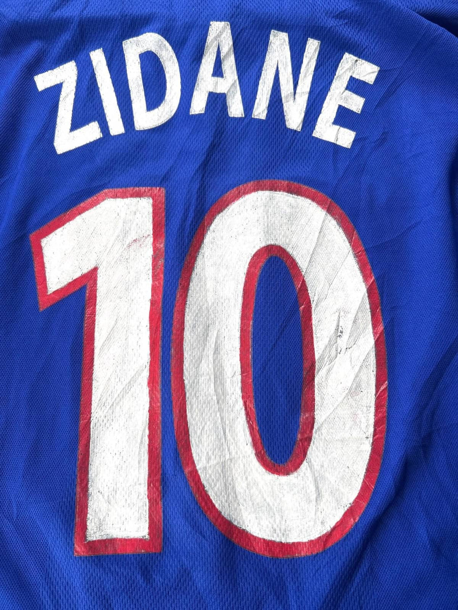 2000/01 France Home Shirt Zidane #10 Special Edition (S)