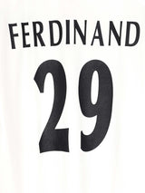 2000/01 Leeds United Ferdinand #29 Home Shirt L/S (L)