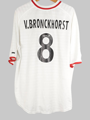 2000/01 Rangers V.Bronckhorst #8 Away Shirt (XXL)
