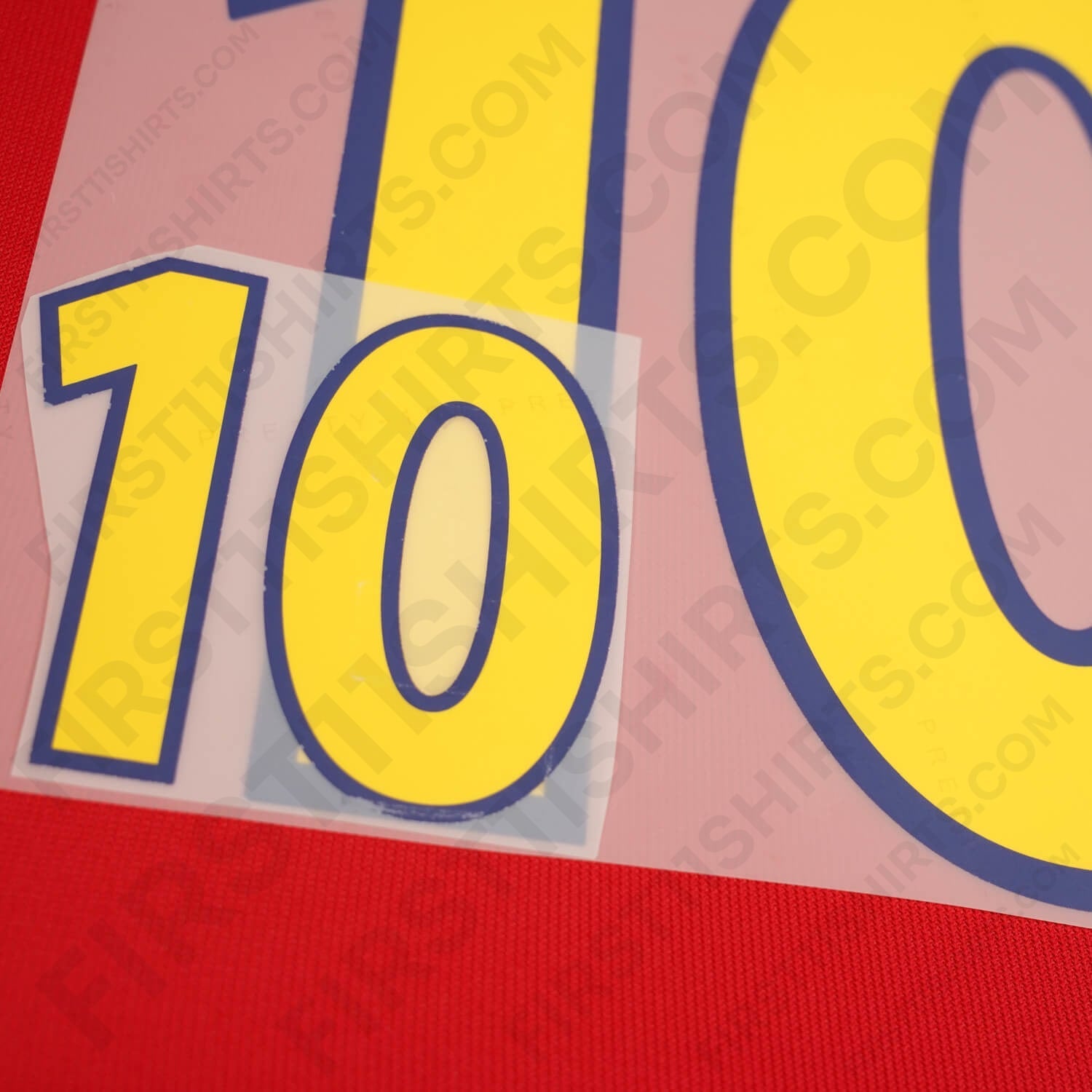 2000/01 Spain Home Name Set Raul 10 (Repro)