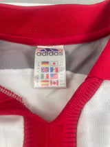 2000/01 Turkey Ergün Penbe #16 Away Shirt L/S Match Worn (XL) Adidas
