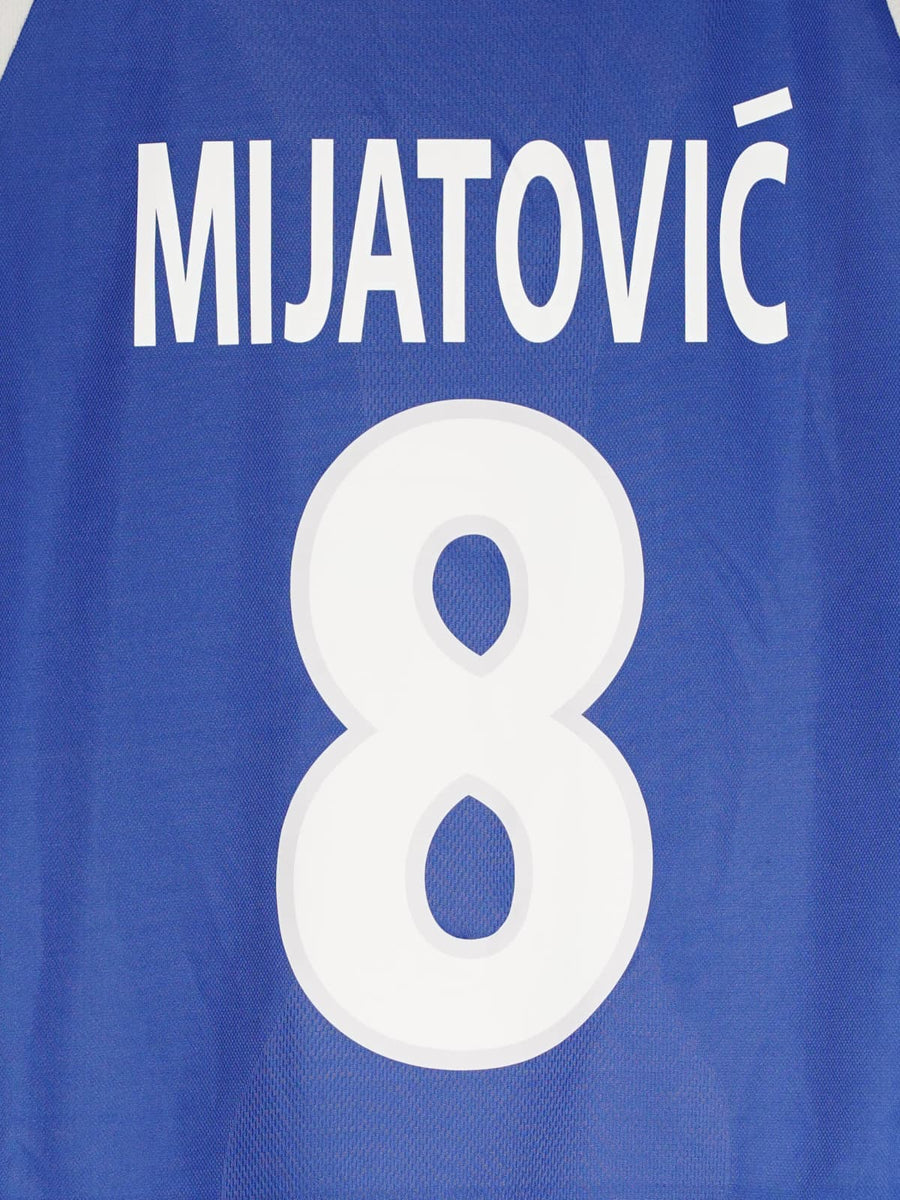 Yugoslavia Home Shirt 2000/1 Mijatovic 8 (XL)