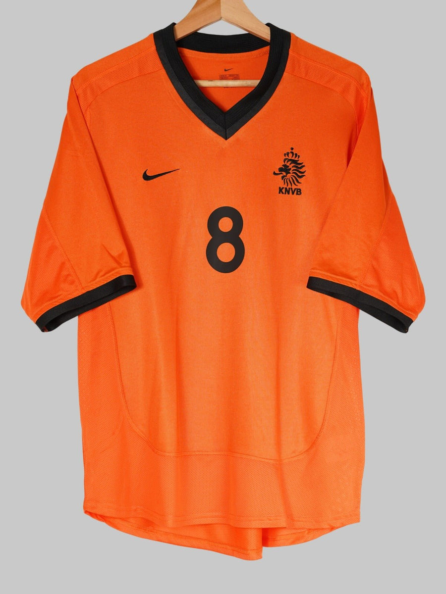 2000/02 Netherlands Davids #8 Home Shirt (M)