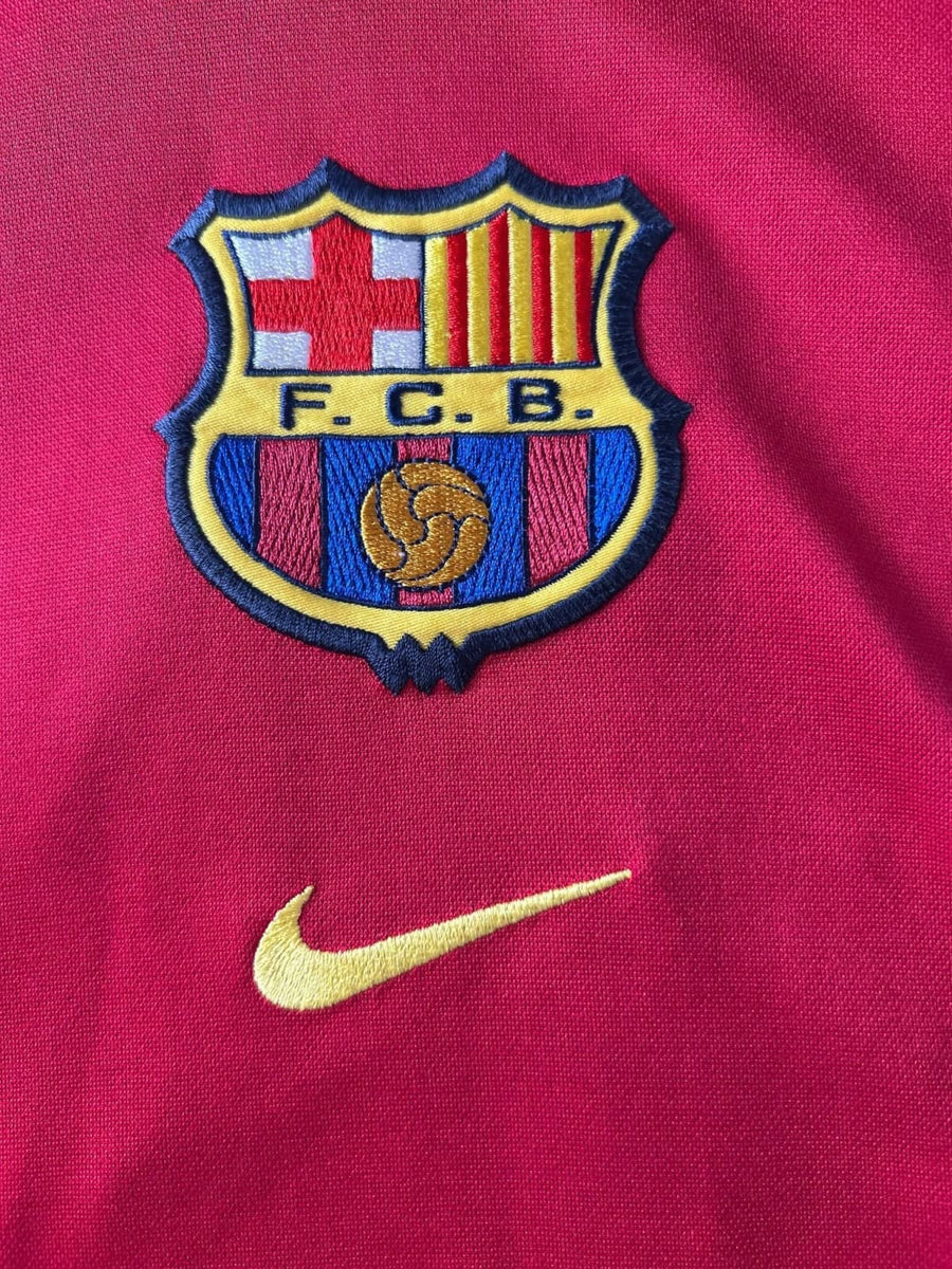2000/1 Barcelona Rivaldo #10 Home Shirt (XL)