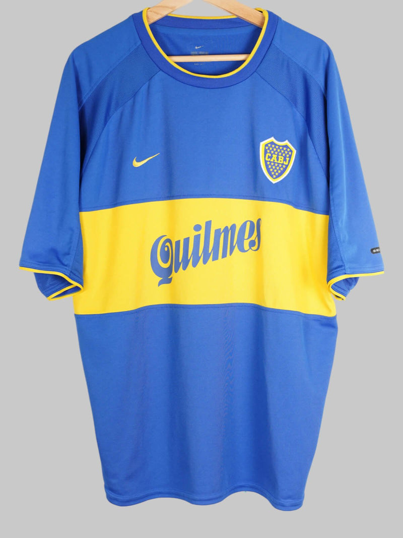 2000/1 Boca Juniors Roman #10 Home Shirt (XL)