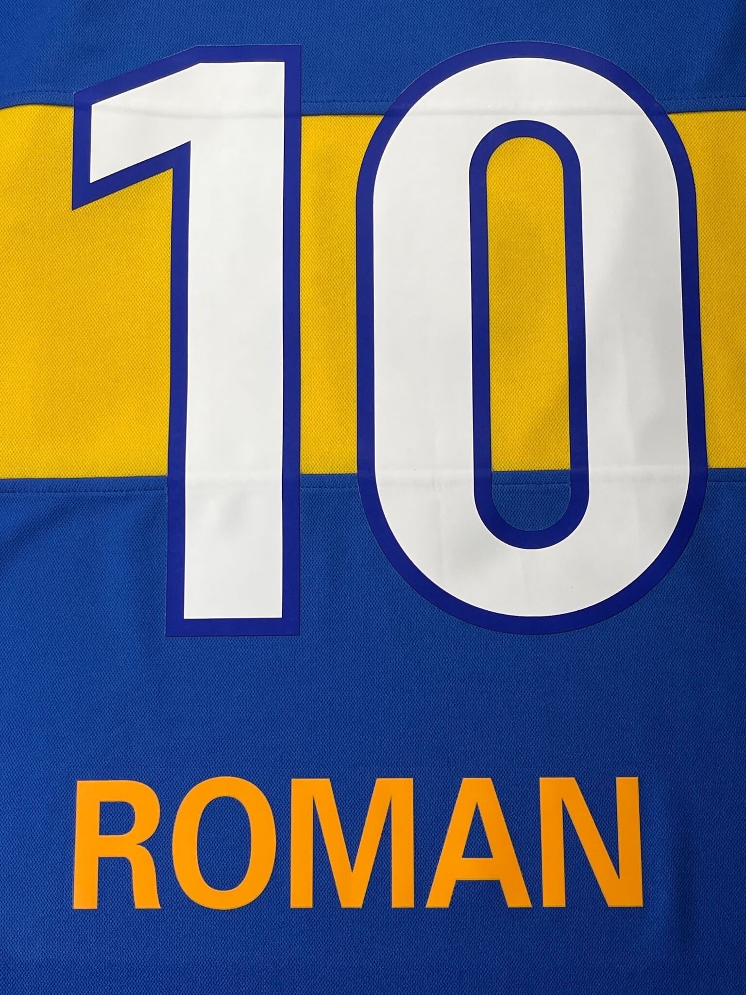 2000/1 Boca Juniors Roman #10 Home Shirt (XL) | First11