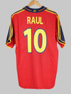 2000/1 Spain Raul #10 Home Shirt (L) Adidas