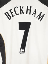 2001/2 Manchester United Centenary Beckham #7 Away Shirt (L)