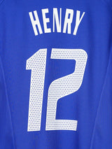 France Home Shirt 2002/4 Henry #12 (XL)