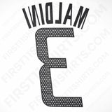 2002 - 2004 AC Milan Away Name Set Maldini 3