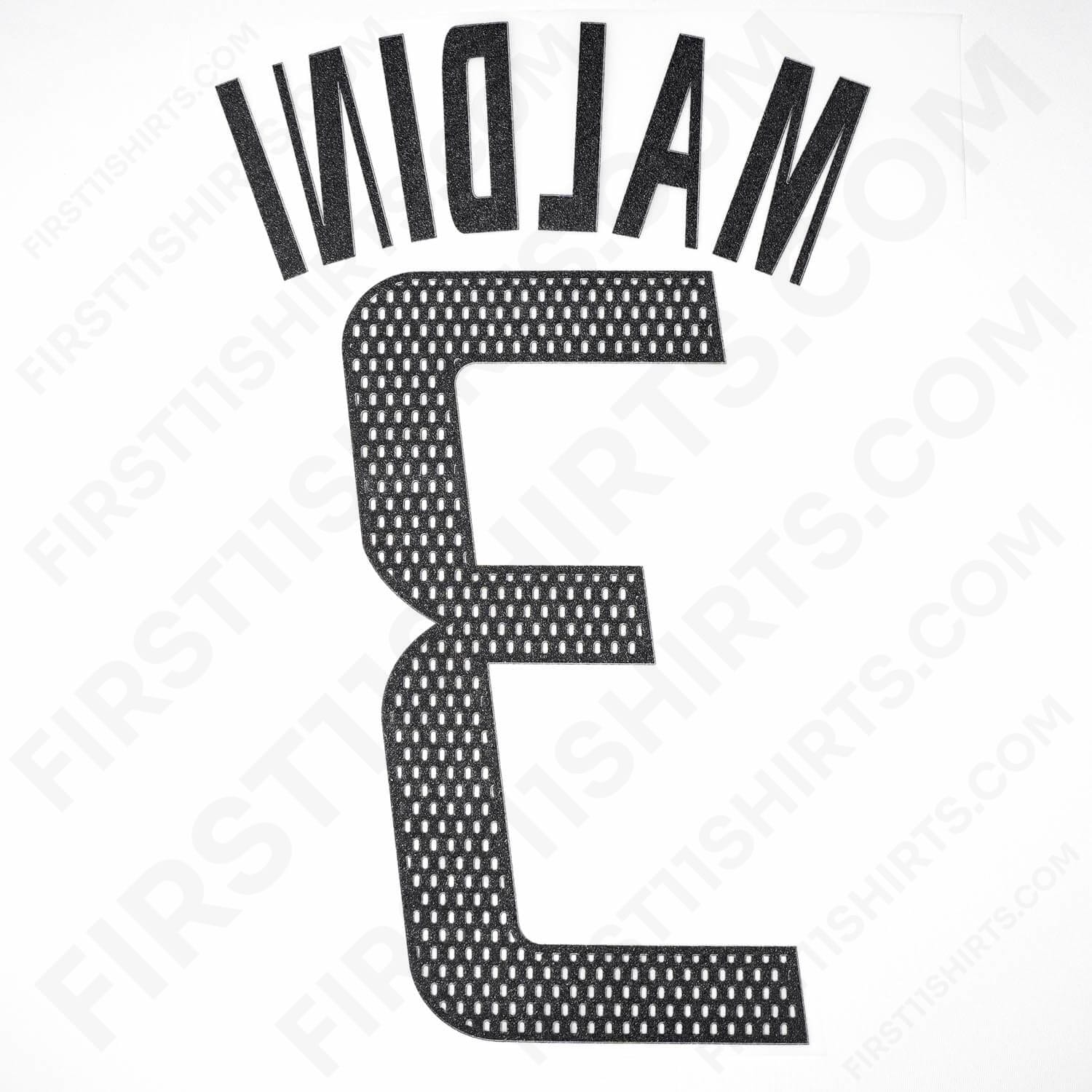 2002 - 2004 AC Milan Away Name Set Maldini 3