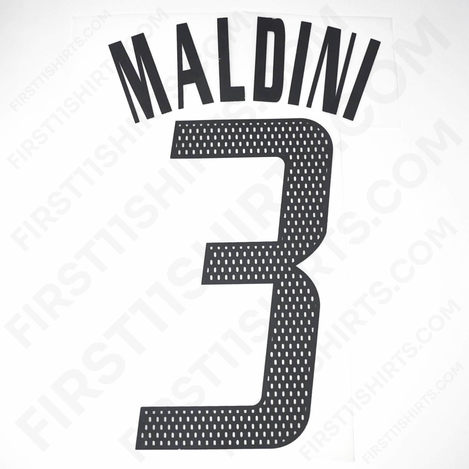 2002 - 2004 AC Milan Away Name Set Maldini 3