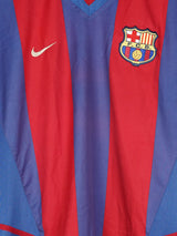 2002/03 Barcelona Riquelme #10 Home Shirt (L)