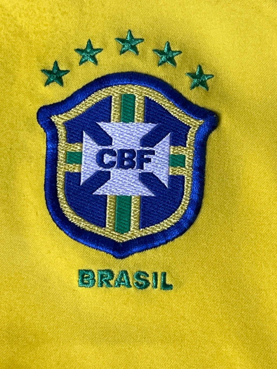 2002/03 Brazil Ronaldinho 11 Home Shirt (L) Nike