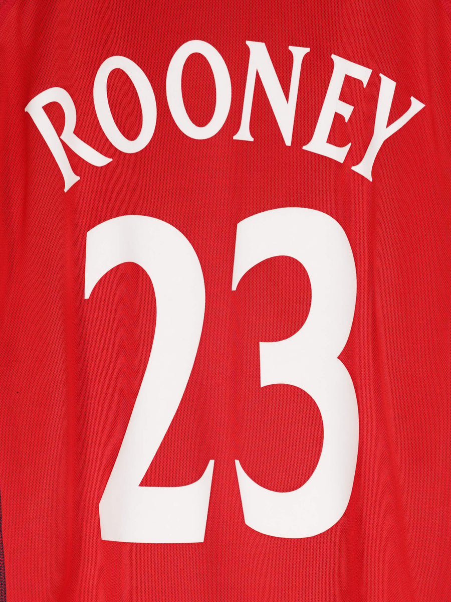 2002/03 England Rooney #23 Away Shirt (L)