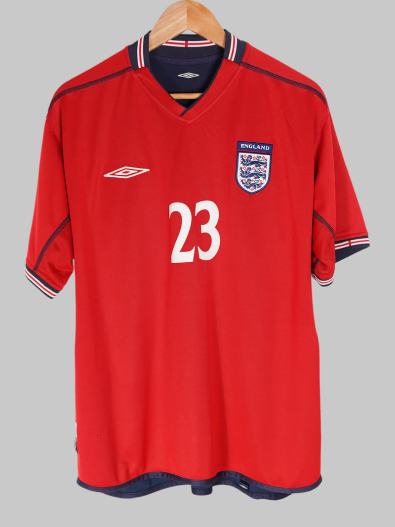2002/03 England Rooney #23 Away Shirt (L)