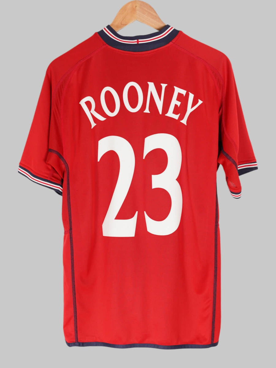 2002/03 England Rooney #23 Away Shirt (L)