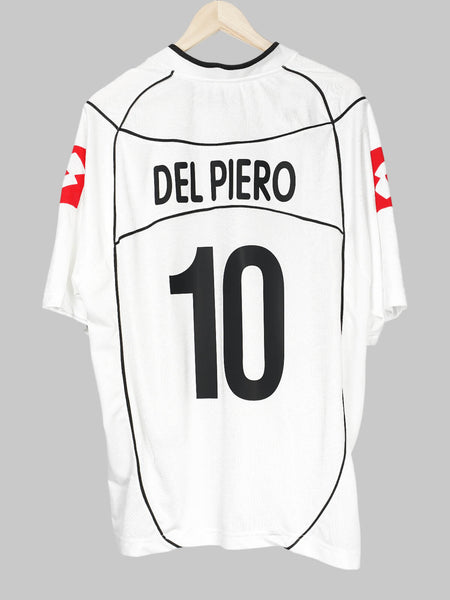 2002/03 Juventus Del Piero #10 Away Shirt (XXL) Lotto | First11
