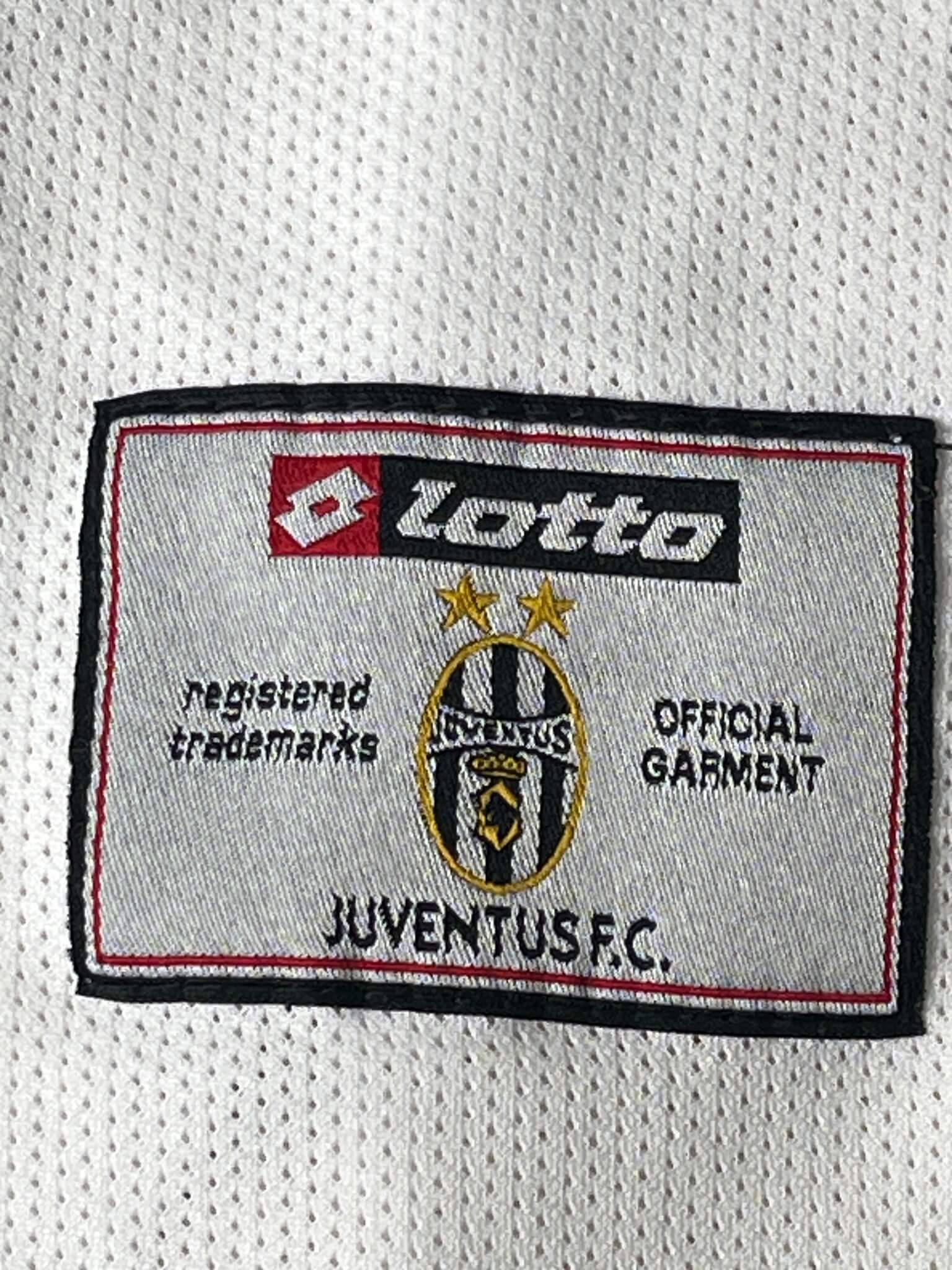 2002/03 Juventus Del Piero #10 Away Shirt (XXL) Lotto | First11