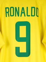2002/3 Brazil Ronaldo #9 Home Shirt (XL)