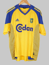 2002/3 Brondby Kamper #12 Home Shirt Signed(L) 