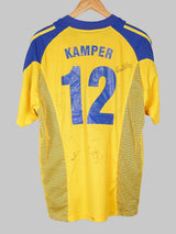 2002/3 Brondby Kamper #12 Home Shirt Signed(L) 