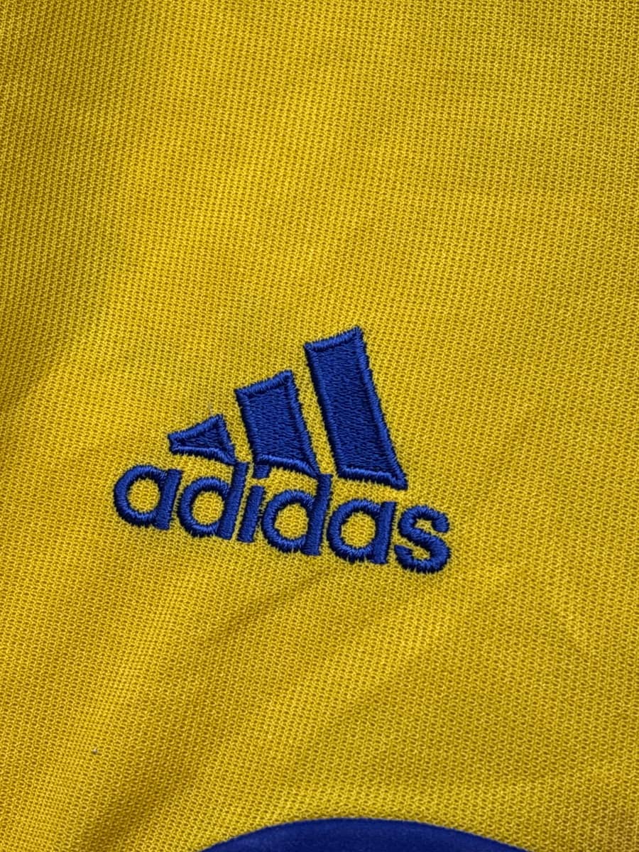 2002/3 Brondby Kamper #12 Home Shirt Signed(L) 