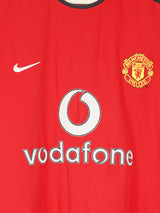 2002/3 Manchester United Beckham #7 Home Shirt (XL)