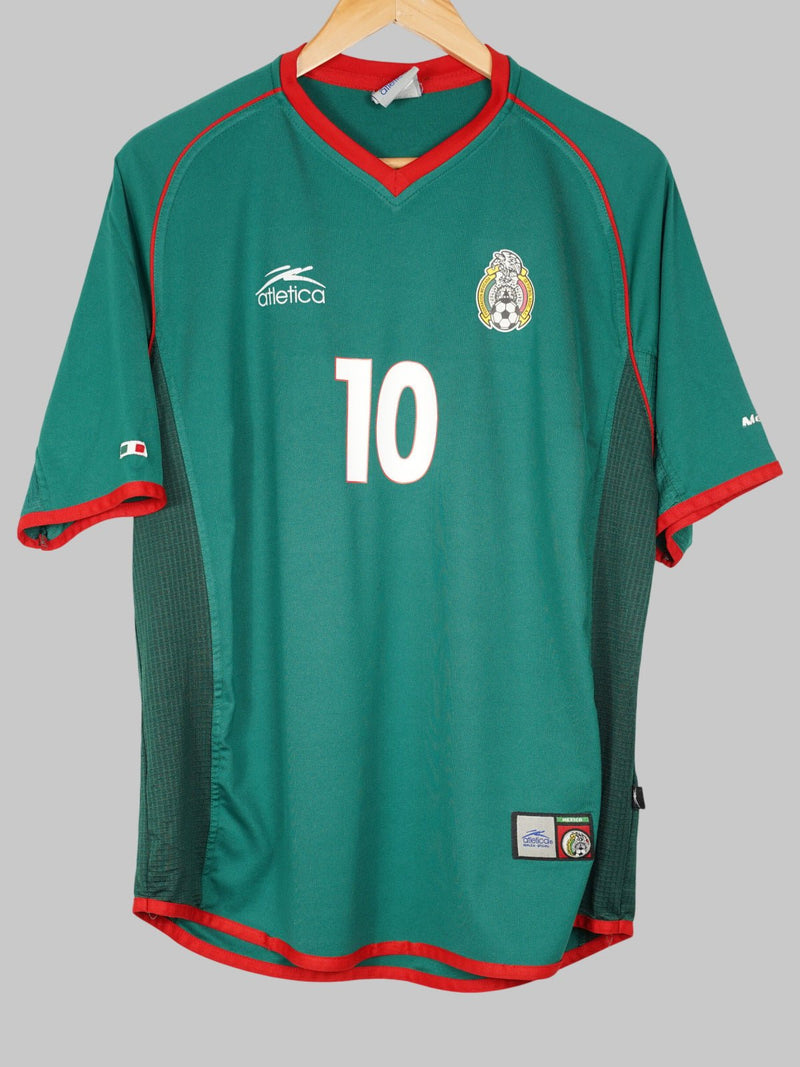 2002/3 Mexico C.Blanco #10 Home Shirt (M)