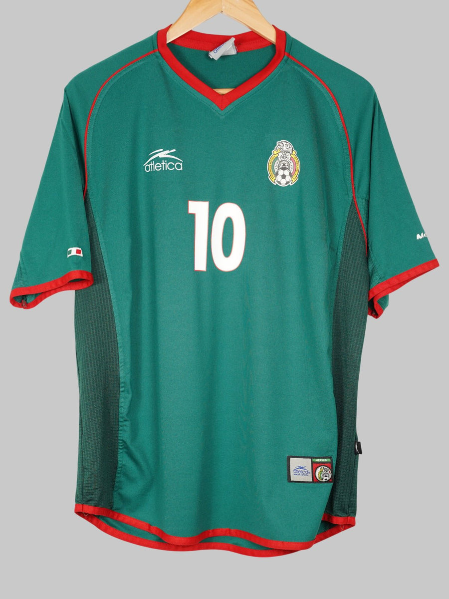 2002/3 Mexico C.Blanco #10 Home Shirt (M)