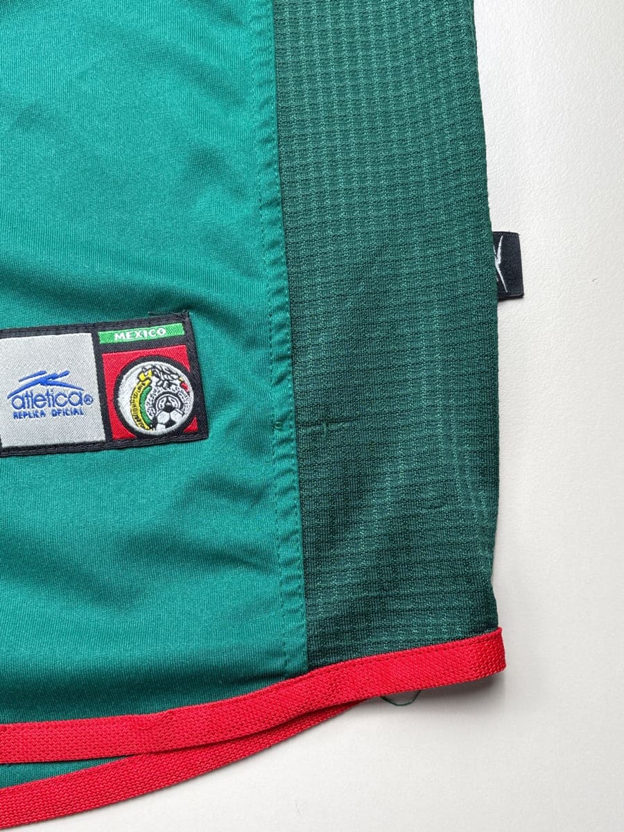 2002/3 Mexico C.Blanco #10 Home Shirt (M)