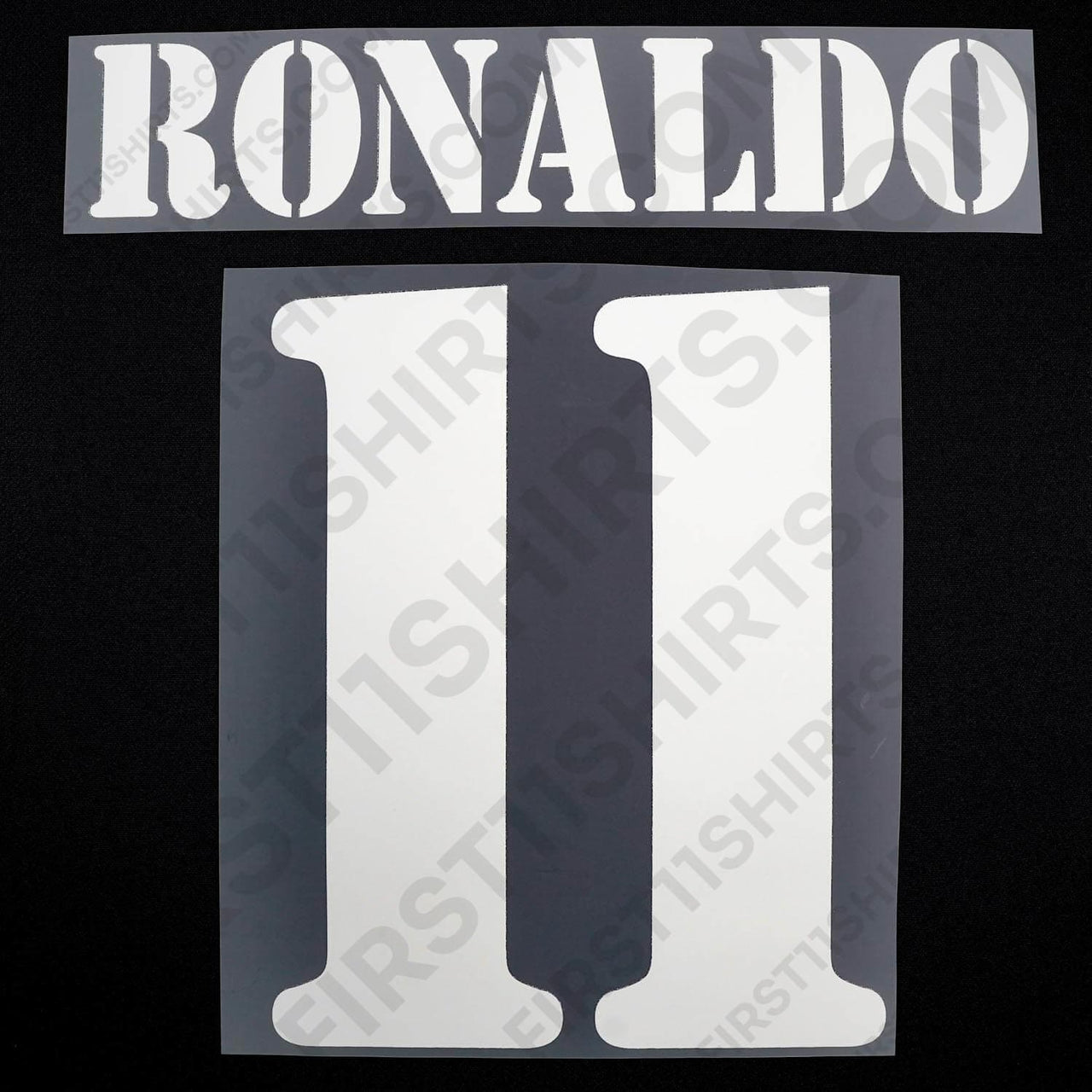 2002/3 Real Madrid Away/Third Name Set Ronaldo 11 (Repro)