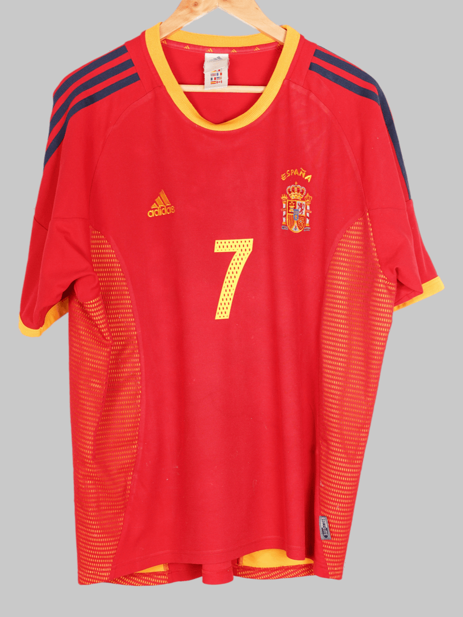 2002/3 Spain Raul #7 Home Shirt (L)