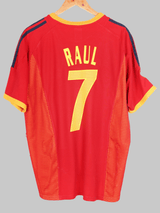 2002/3 Spain Raul #7 Home Shirt (L)