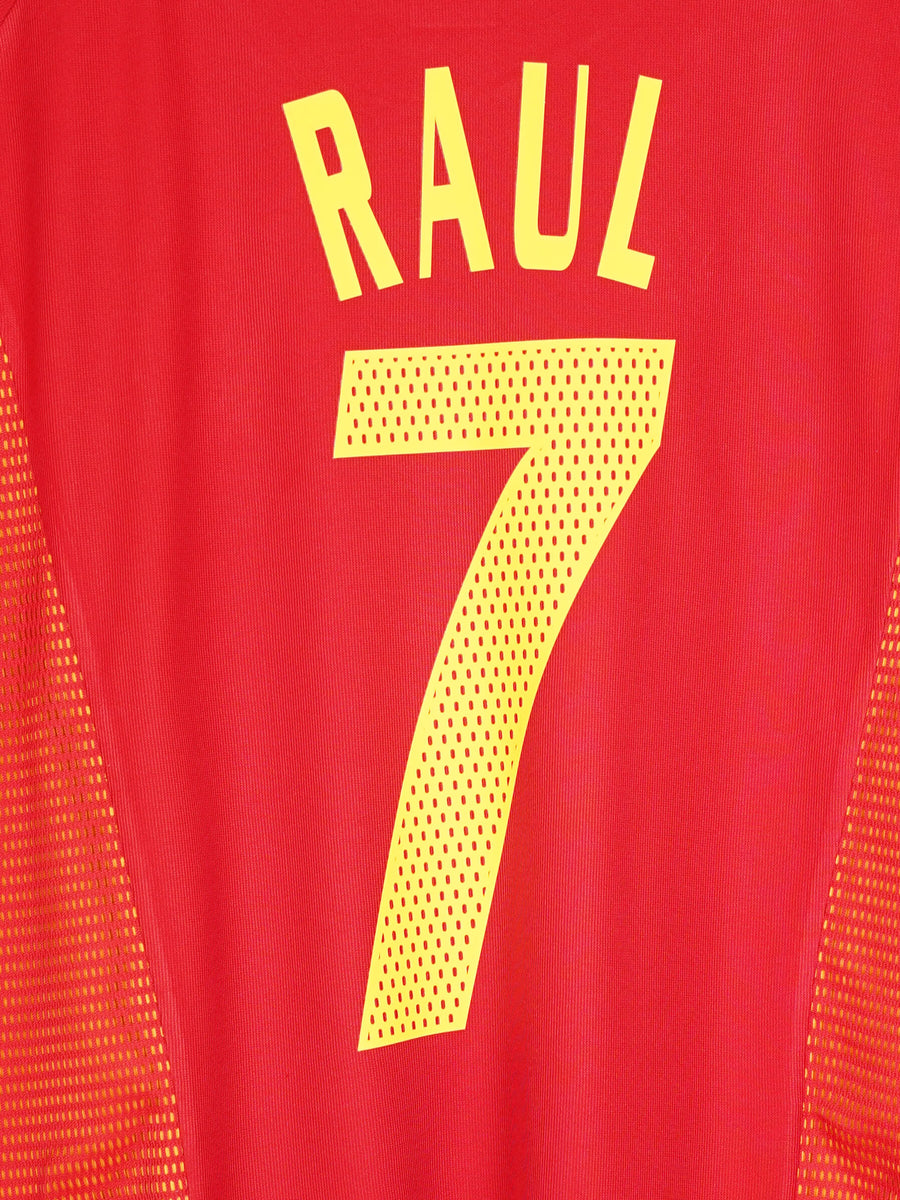2002/3 Spain Raul #7 Home Shirt (L)