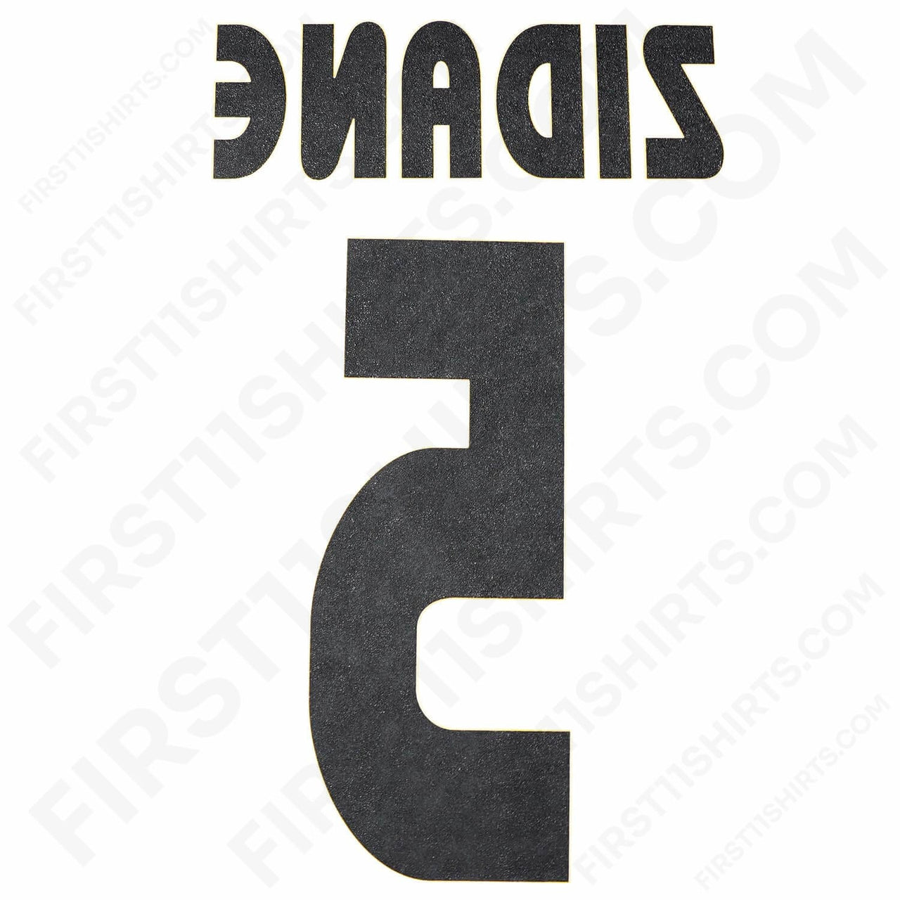 2003 - 2005 Real Madrid Home Name Set Zidane 5 (Repro)