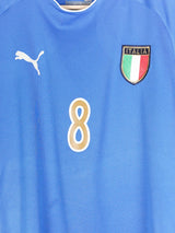 2003/04 Italy Pirlo #8 Home Shirt (M)