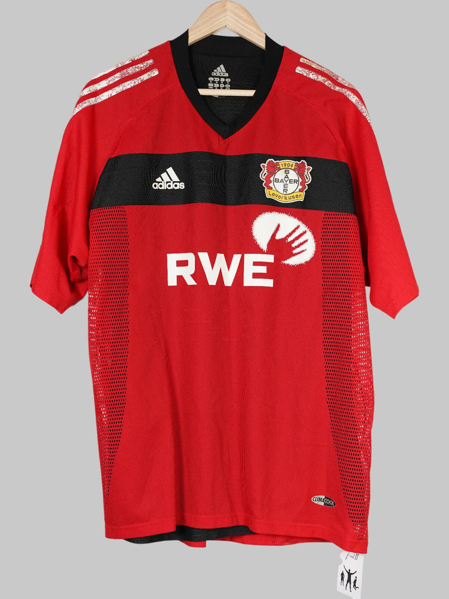 2003/04 Leverkusen Bastürk #10 Match Worn (XL) Adidas