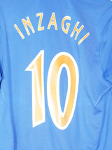 2003/4 Italy Inzaghi #10 Home Shirt (M)