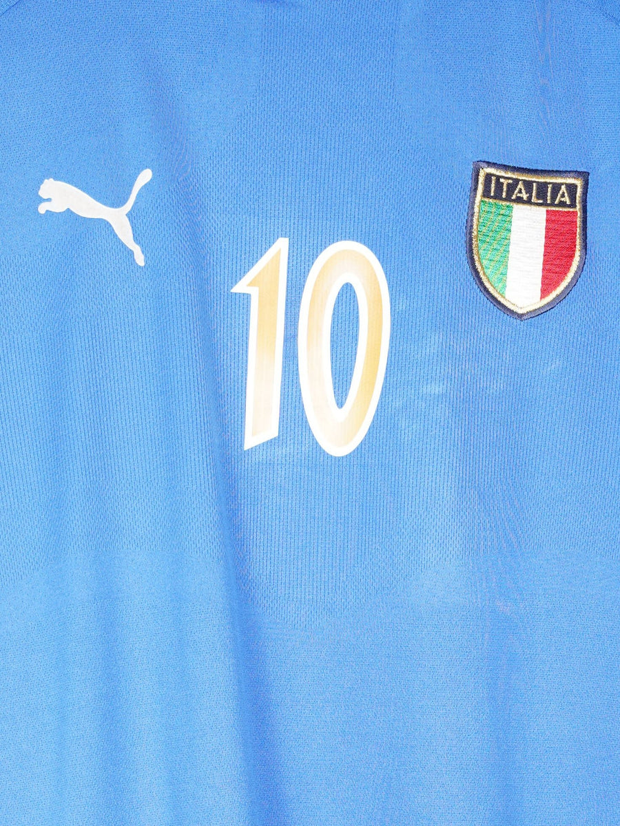 2003/4 Italy Inzaghi #10 Home Shirt (M)