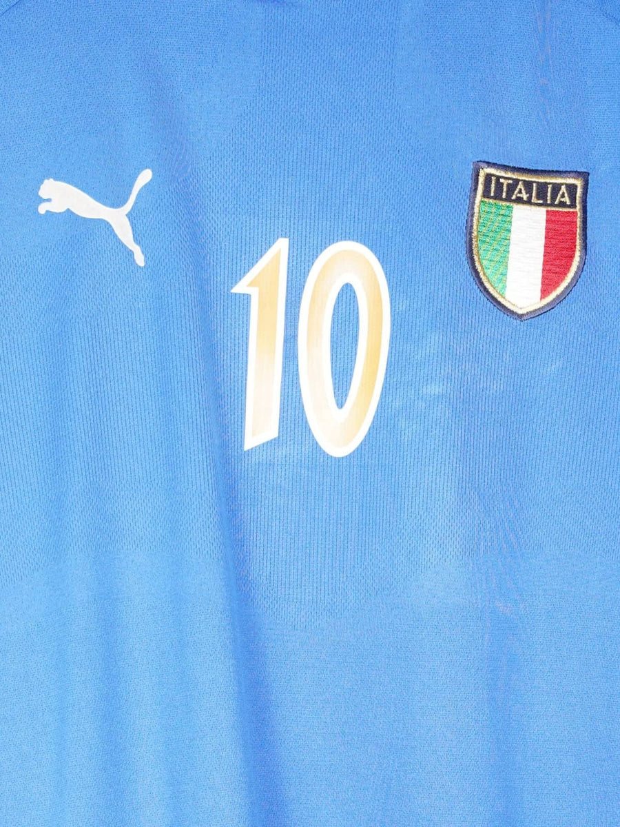 2003/4 Italy Inzaghi #10 Home Shirt (M)