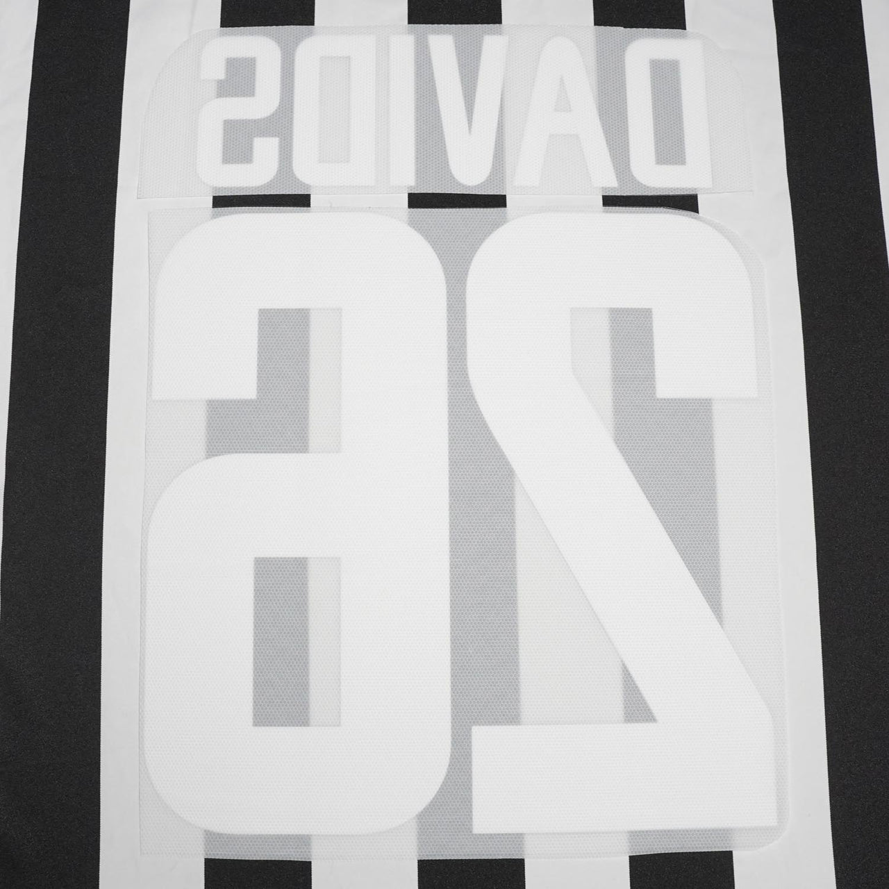 2003/4 Juventus Home Name Set Davids #26 (Repro)