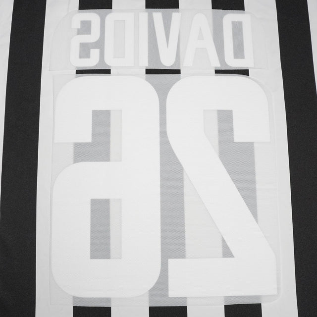 2003/4 Juventus Home Name Set Davids #26 (Repro)