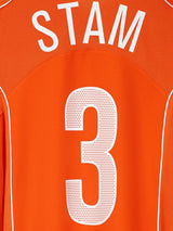 Netherlands Home Shirt 2004/6 Stam 3 (L)