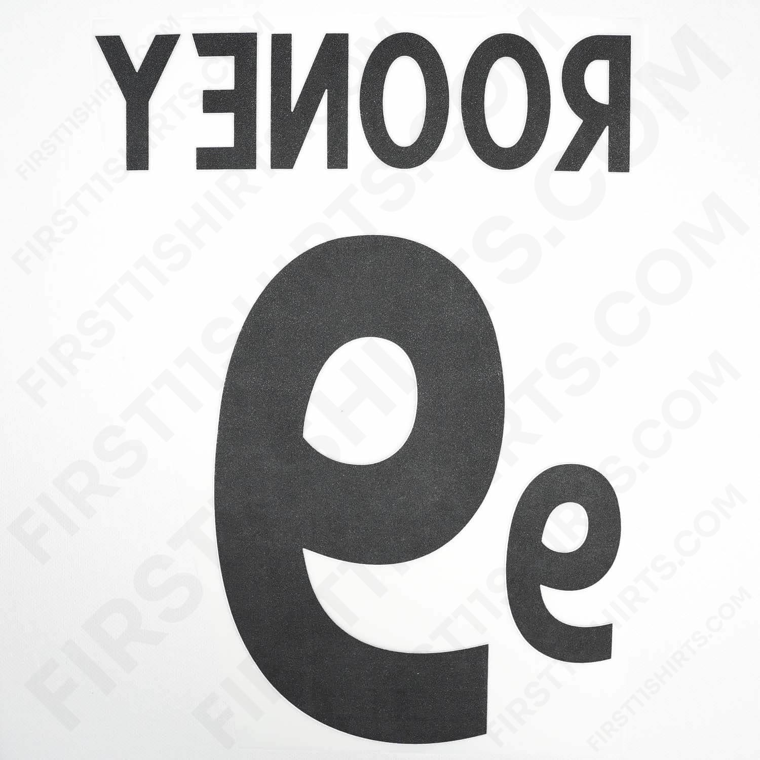 2004 - 2006 England Home Name Set Rooney 9 (Repro)