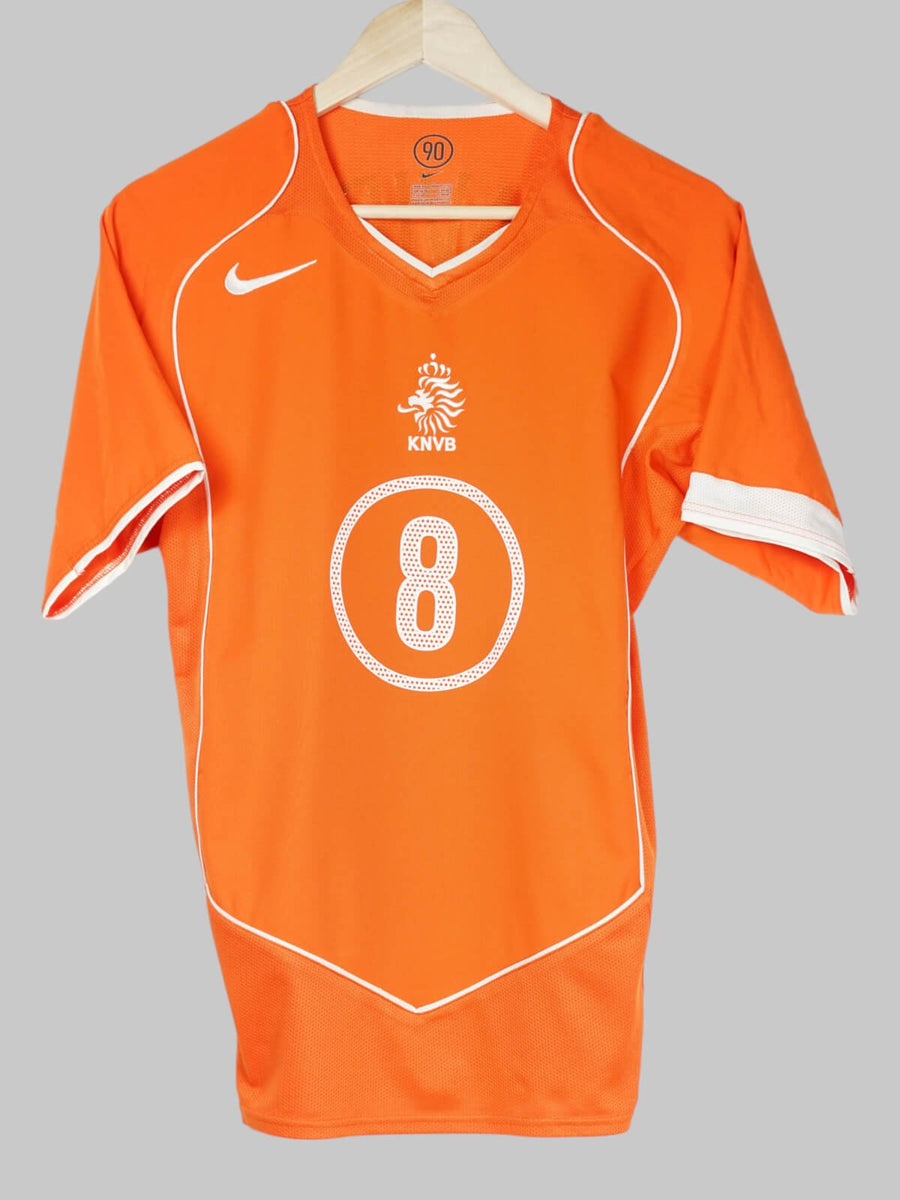 2004-6 Netherlands Davids #8 Home Shirt (S)