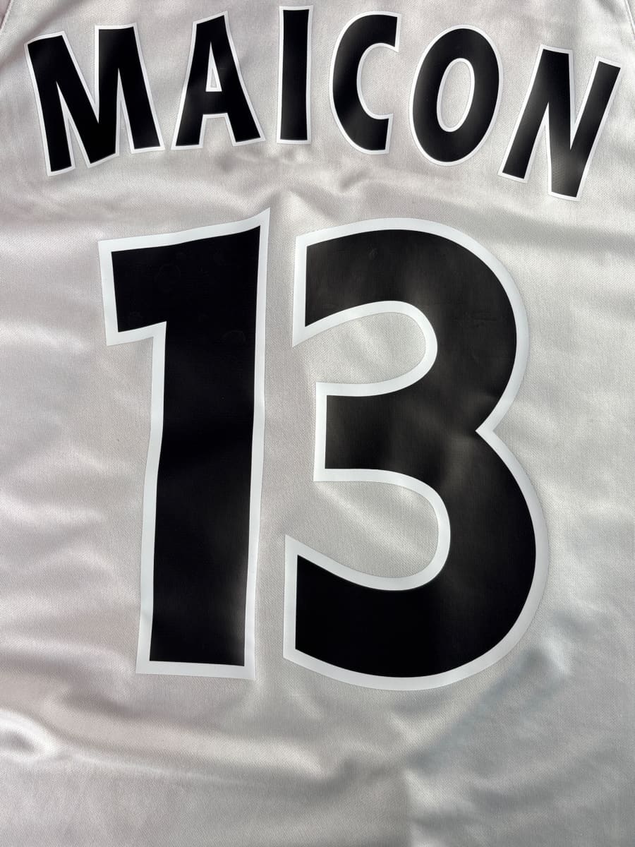 2004/05 AS Monaco Maicon #13 Home Shirt (M)