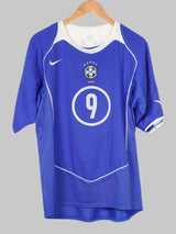 2004/05 Brazil Ronaldo #9 Away Shirt (L)